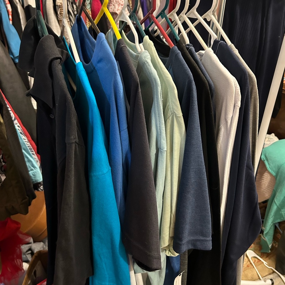 12 Men’s Long/short sleeve shirts XXL